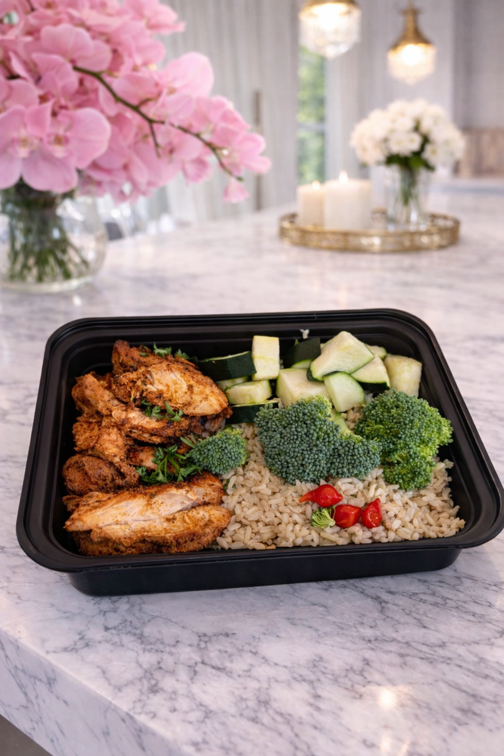 Chicken, Rice & Vegetables