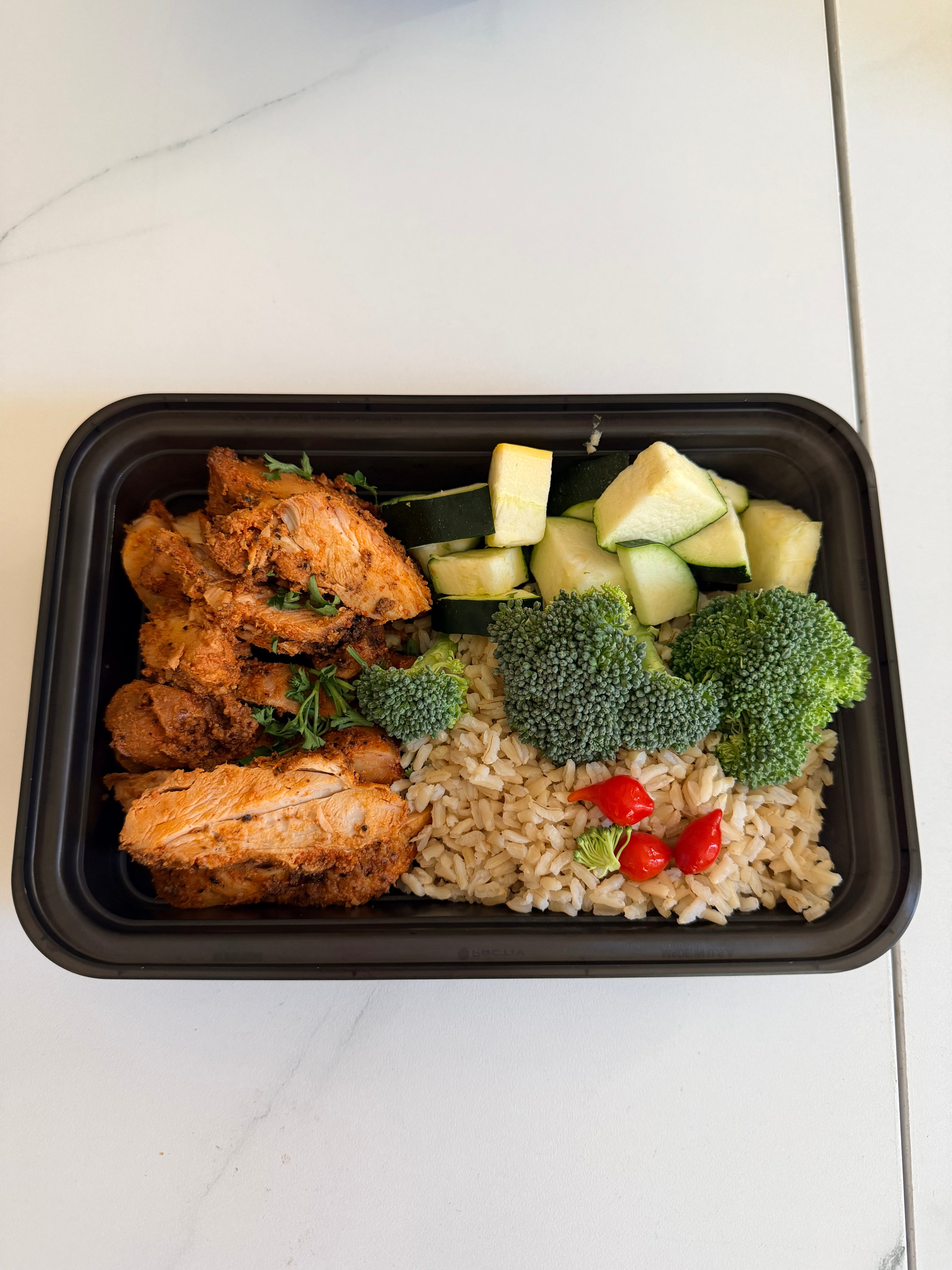 Chicken, Rice & Vegetables