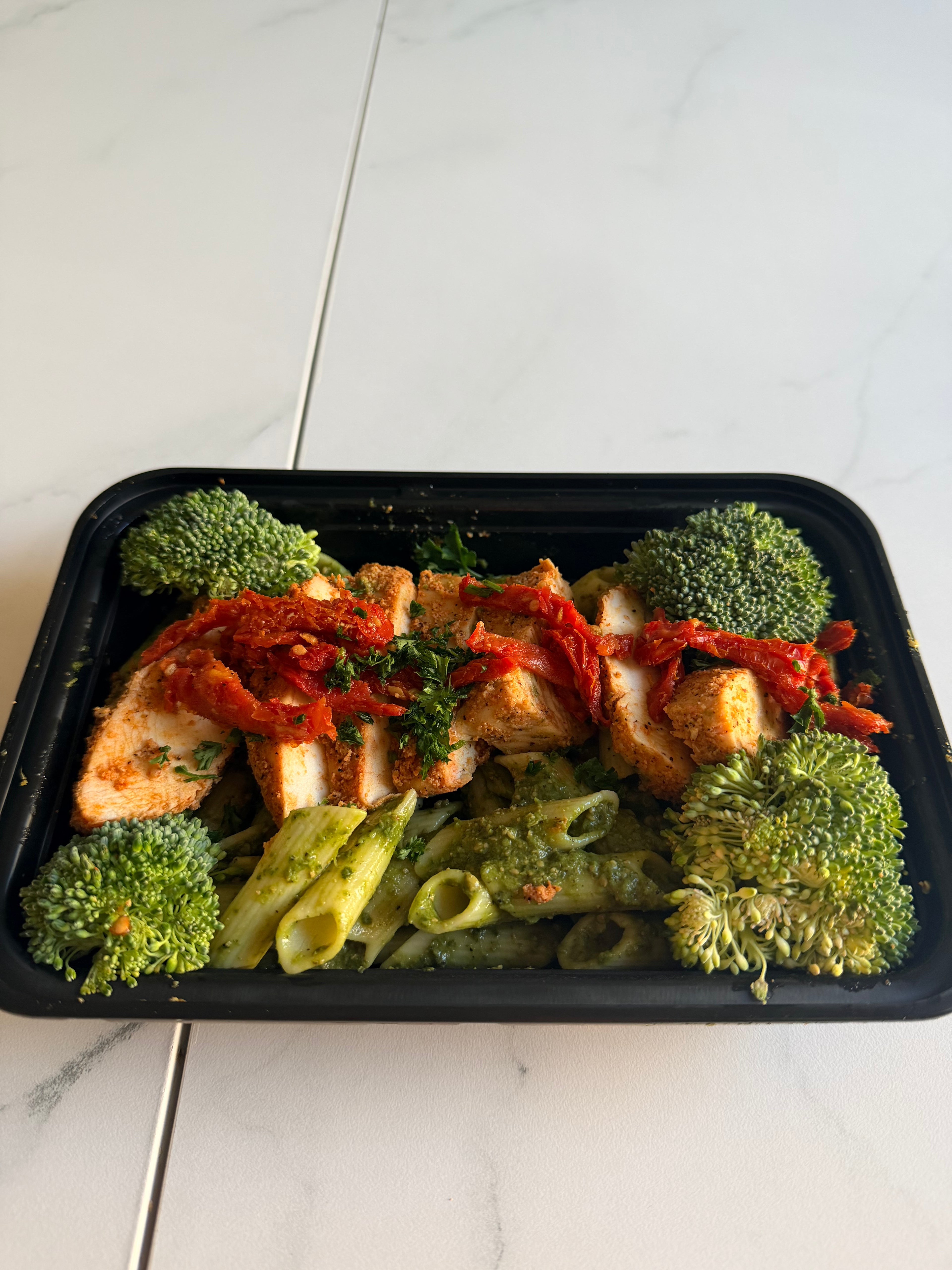 Chicken Pesto Penne Pasta