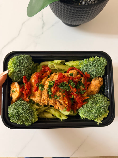 Chicken Pesto Penne Pasta